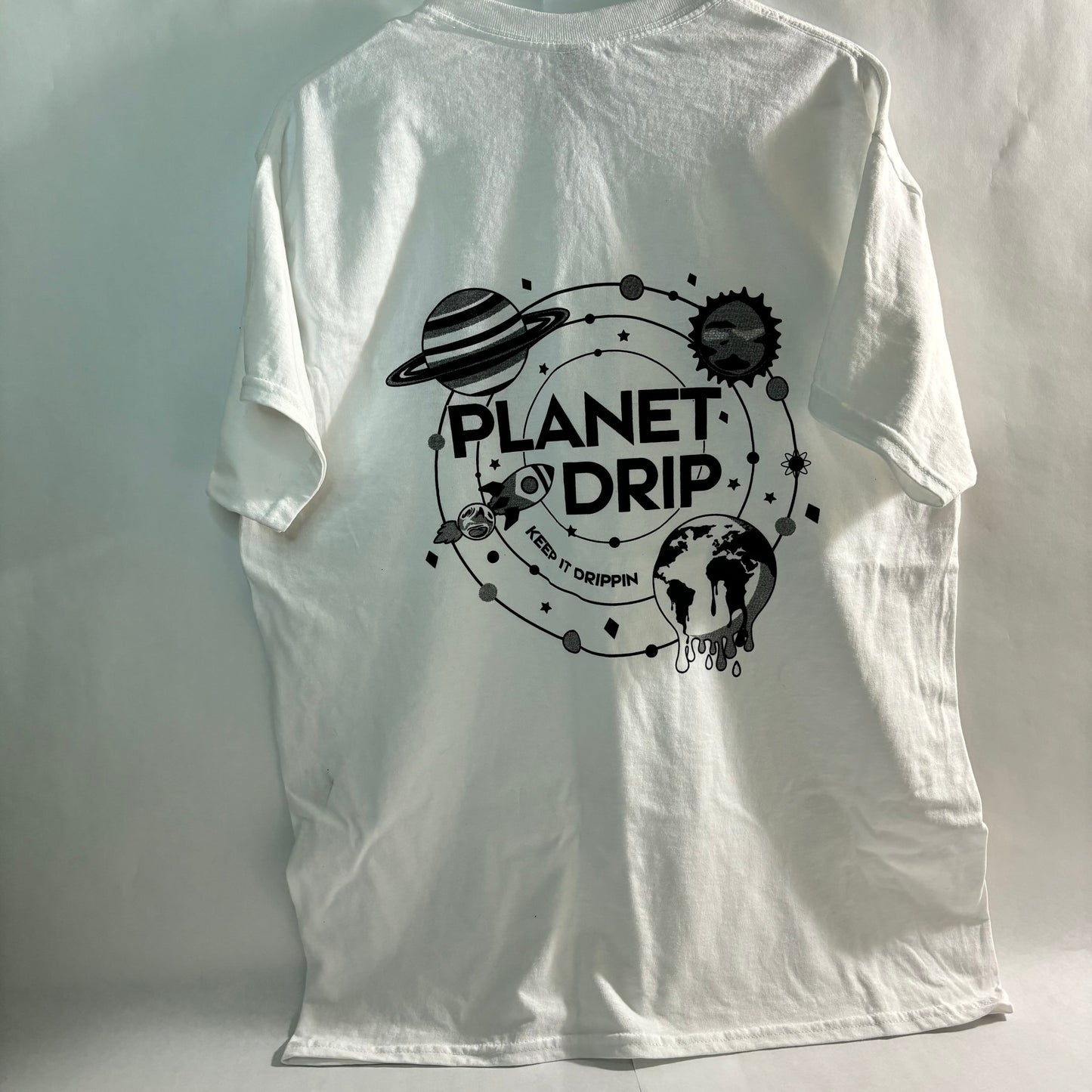 White PlanetDrip T-shirt